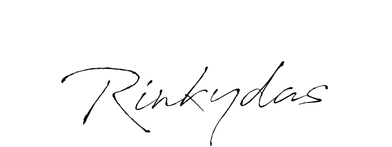 How to make Rinkydas signature? Antro_Vectra is a professional autograph style. Create handwritten signature for Rinkydas name. Rinkydas signature style 6 images and pictures png