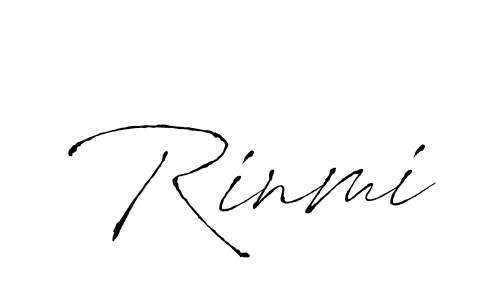 Make a beautiful signature design for name Rinmi. With this signature (Antro_Vectra) style, you can create a handwritten signature for free. Rinmi signature style 6 images and pictures png