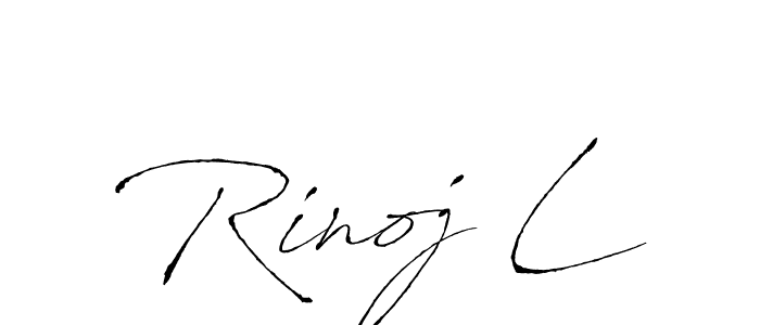 You can use this online signature creator to create a handwritten signature for the name Rinoj L. This is the best online autograph maker. Rinoj L signature style 6 images and pictures png