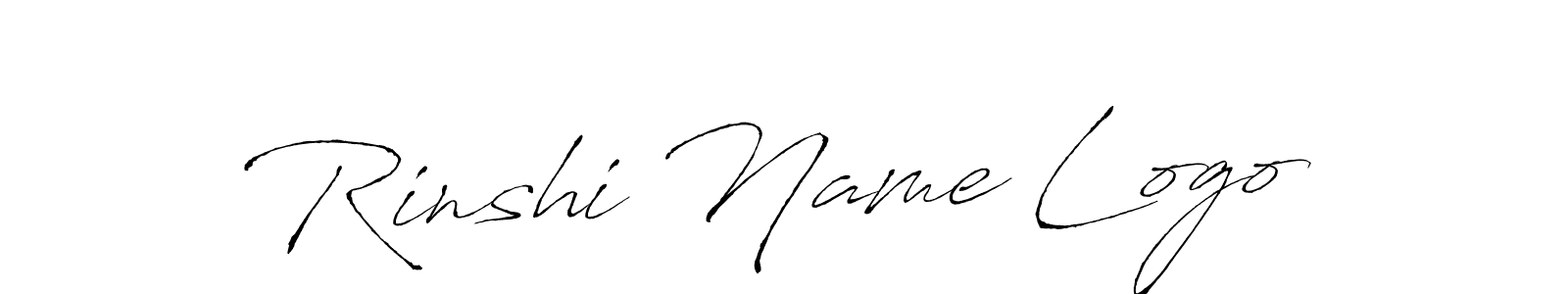 Use a signature maker to create a handwritten signature online. With this signature software, you can design (Antro_Vectra) your own signature for name Rinshi Name Logo. Rinshi Name Logo signature style 6 images and pictures png