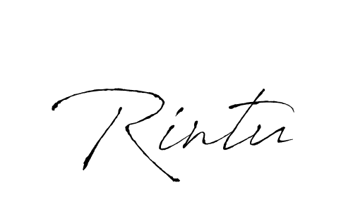 Antro_Vectra is a professional signature style that is perfect for those who want to add a touch of class to their signature. It is also a great choice for those who want to make their signature more unique. Get Rintu name to fancy signature for free. Rintu signature style 6 images and pictures png