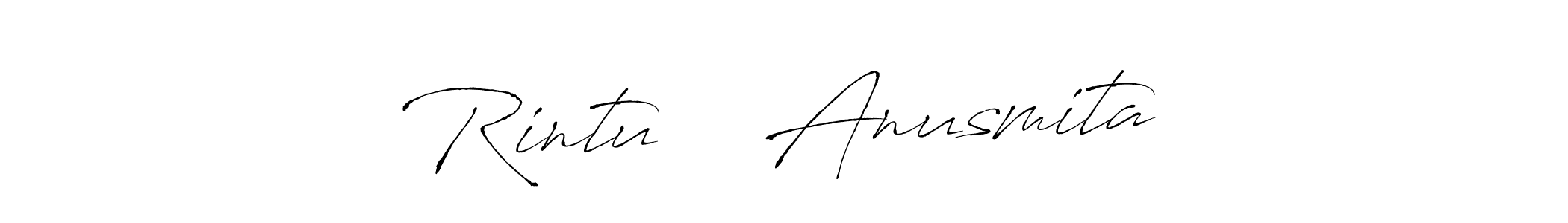 It looks lik you need a new signature style for name Rintu ❤️ Anusmita. Design unique handwritten (Antro_Vectra) signature with our free signature maker in just a few clicks. Rintu ❤️ Anusmita signature style 6 images and pictures png