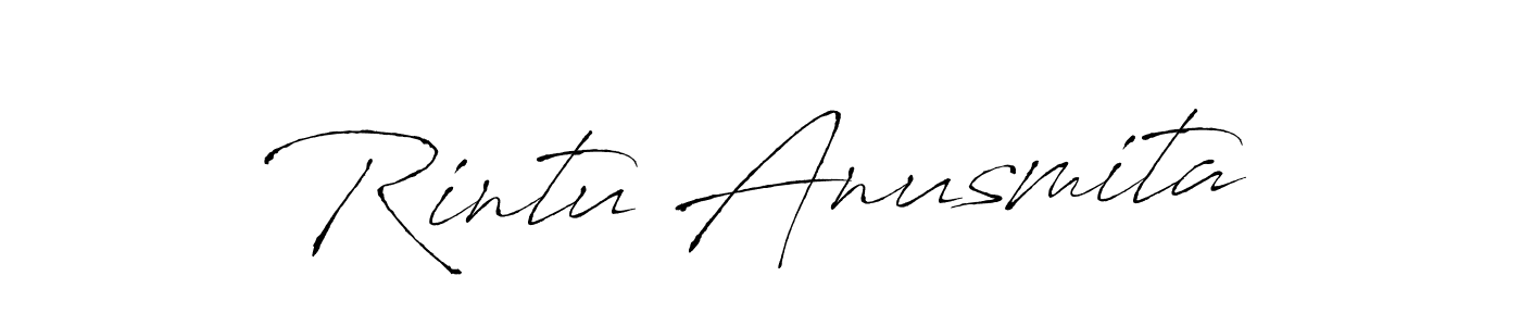 Make a short Rintu Anusmita signature style. Manage your documents anywhere anytime using Antro_Vectra. Create and add eSignatures, submit forms, share and send files easily. Rintu Anusmita signature style 6 images and pictures png