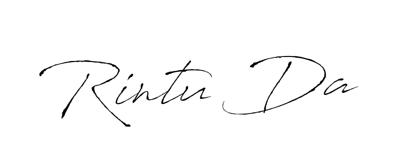 Also You can easily find your signature by using the search form. We will create Rintu Da name handwritten signature images for you free of cost using Antro_Vectra sign style. Rintu Da signature style 6 images and pictures png