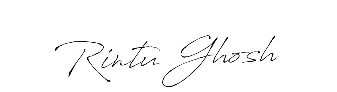 Rintu Ghosh stylish signature style. Best Handwritten Sign (Antro_Vectra) for my name. Handwritten Signature Collection Ideas for my name Rintu Ghosh. Rintu Ghosh signature style 6 images and pictures png