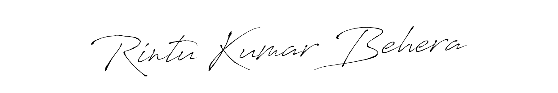 Similarly Antro_Vectra is the best handwritten signature design. Signature creator online .You can use it as an online autograph creator for name Rintu Kumar Behera. Rintu Kumar Behera signature style 6 images and pictures png