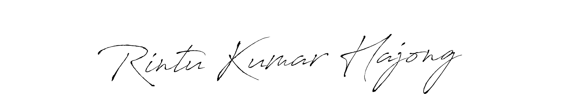 Also we have Rintu Kumar Hajong name is the best signature style. Create professional handwritten signature collection using Antro_Vectra autograph style. Rintu Kumar Hajong signature style 6 images and pictures png