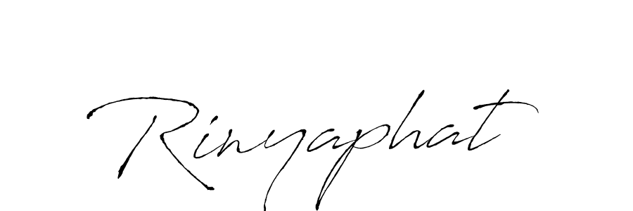 How to make Rinyaphat signature? Antro_Vectra is a professional autograph style. Create handwritten signature for Rinyaphat name. Rinyaphat signature style 6 images and pictures png