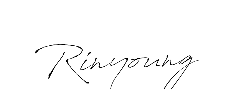 Antro_Vectra is a professional signature style that is perfect for those who want to add a touch of class to their signature. It is also a great choice for those who want to make their signature more unique. Get Rinyoung name to fancy signature for free. Rinyoung signature style 6 images and pictures png