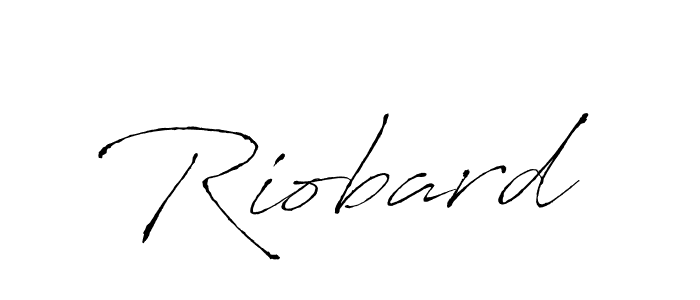 Antro_Vectra is a professional signature style that is perfect for those who want to add a touch of class to their signature. It is also a great choice for those who want to make their signature more unique. Get Riobard name to fancy signature for free. Riobard signature style 6 images and pictures png