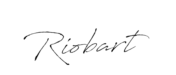 How to make Riobart name signature. Use Antro_Vectra style for creating short signs online. This is the latest handwritten sign. Riobart signature style 6 images and pictures png