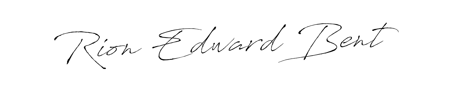 Make a beautiful signature design for name Rion Edward Bent. Use this online signature maker to create a handwritten signature for free. Rion Edward Bent signature style 6 images and pictures png