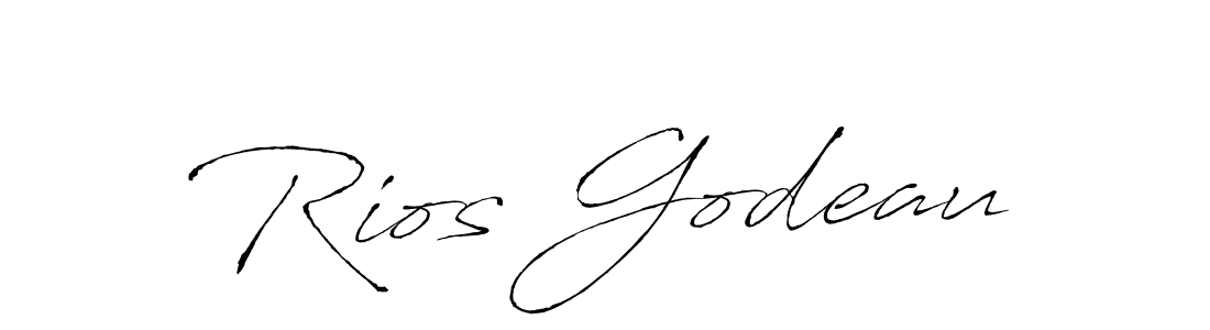 Once you've used our free online signature maker to create your best signature Antro_Vectra style, it's time to enjoy all of the benefits that Rios Godeau name signing documents. Rios Godeau signature style 6 images and pictures png