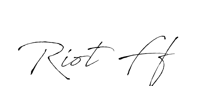 You should practise on your own different ways (Antro_Vectra) to write your name (Riot Ff) in signature. don't let someone else do it for you. Riot Ff signature style 6 images and pictures png