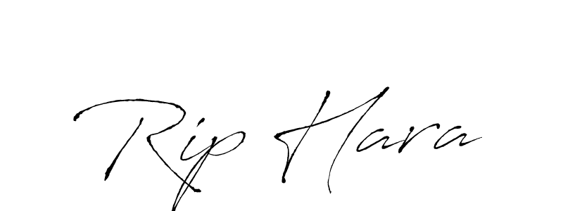 How to make Rip Hara name signature. Use Antro_Vectra style for creating short signs online. This is the latest handwritten sign. Rip Hara signature style 6 images and pictures png