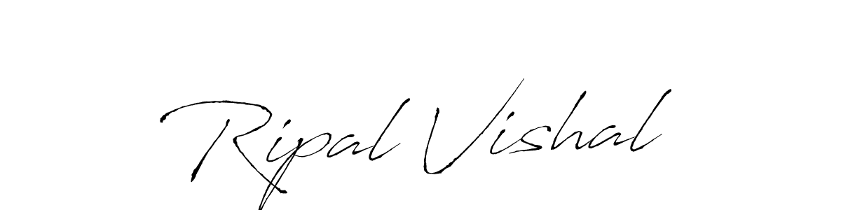 Similarly Antro_Vectra is the best handwritten signature design. Signature creator online .You can use it as an online autograph creator for name Ripal Vishal. Ripal Vishal signature style 6 images and pictures png