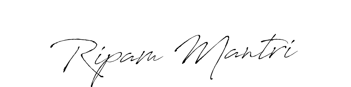 This is the best signature style for the Ripam Mantri name. Also you like these signature font (Antro_Vectra). Mix name signature. Ripam Mantri signature style 6 images and pictures png