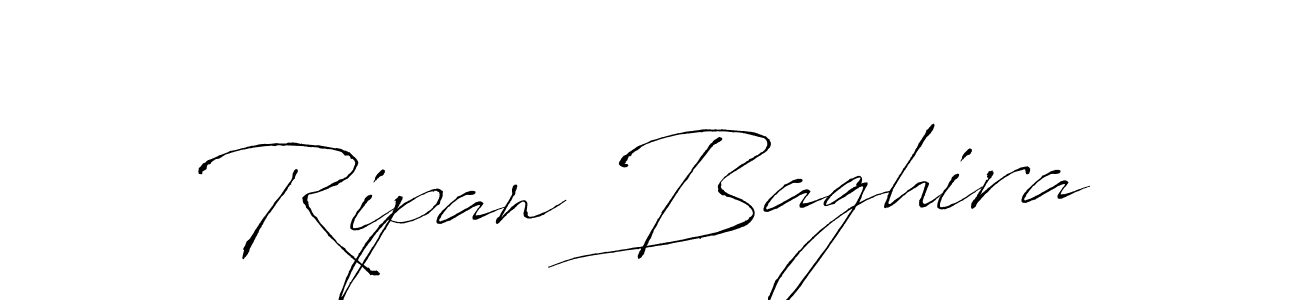 Also we have Ripan Baghira name is the best signature style. Create professional handwritten signature collection using Antro_Vectra autograph style. Ripan Baghira signature style 6 images and pictures png