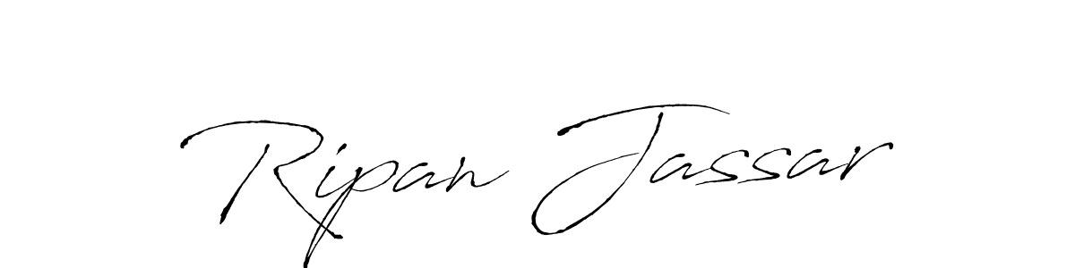 You should practise on your own different ways (Antro_Vectra) to write your name (Ripan Jassar) in signature. don't let someone else do it for you. Ripan Jassar signature style 6 images and pictures png