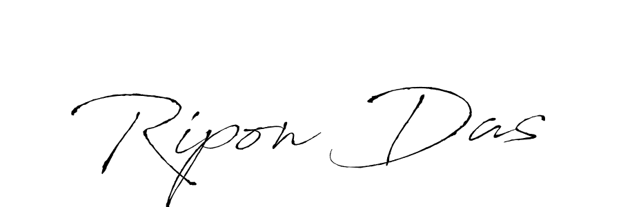 Also we have Ripon Das name is the best signature style. Create professional handwritten signature collection using Antro_Vectra autograph style. Ripon Das signature style 6 images and pictures png