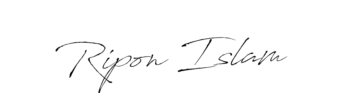 This is the best signature style for the Ripon Islam name. Also you like these signature font (Antro_Vectra). Mix name signature. Ripon Islam signature style 6 images and pictures png