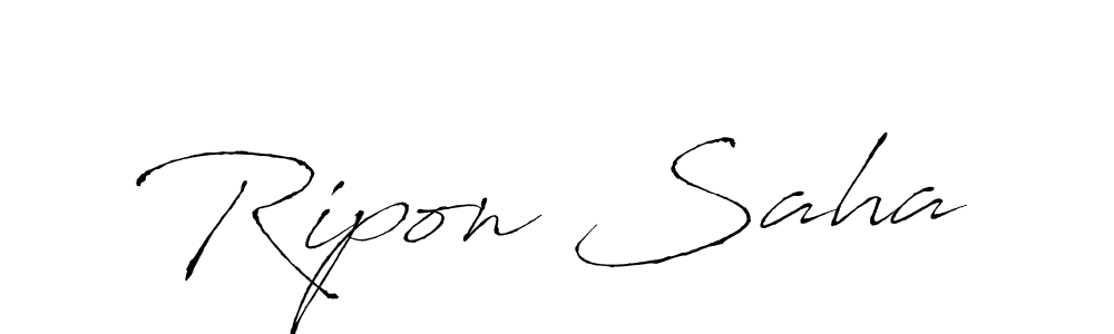 This is the best signature style for the Ripon Saha name. Also you like these signature font (Antro_Vectra). Mix name signature. Ripon Saha signature style 6 images and pictures png