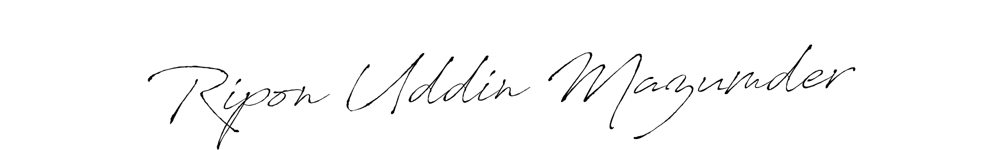 Also You can easily find your signature by using the search form. We will create Ripon Uddin Mazumder name handwritten signature images for you free of cost using Antro_Vectra sign style. Ripon Uddin Mazumder signature style 6 images and pictures png