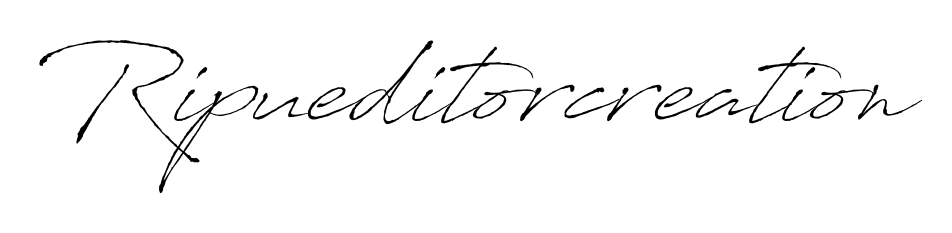 Achieve flawless digital penmanship with Ripueditorcreation name in Antro_Vectra font. The perfect tool for creating online signatures. Ripueditorcreation signature style 6 images and pictures png