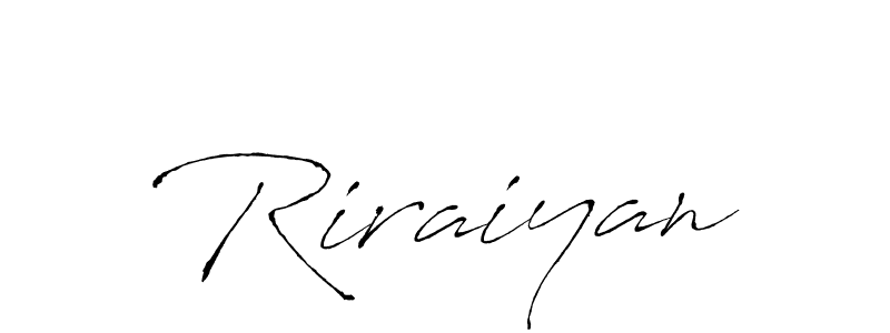 The best way (Antro_Vectra) to make a short signature is to pick only two or three words in your name. The name Riraiyan include a total of six letters. For converting this name. Riraiyan signature style 6 images and pictures png