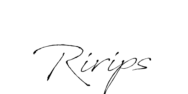 This is the best signature style for the Ririps name. Also you like these signature font (Antro_Vectra). Mix name signature. Ririps signature style 6 images and pictures png