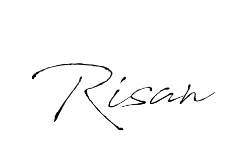 Make a beautiful signature design for name Risan. Use this online signature maker to create a handwritten signature for free. Risan signature style 6 images and pictures png