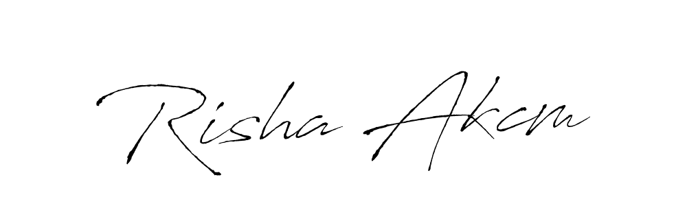 Make a beautiful signature design for name Risha Akcm. Use this online signature maker to create a handwritten signature for free. Risha Akcm signature style 6 images and pictures png