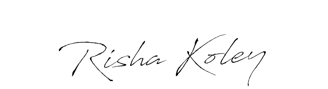 Make a short Risha Koley signature style. Manage your documents anywhere anytime using Antro_Vectra. Create and add eSignatures, submit forms, share and send files easily. Risha Koley signature style 6 images and pictures png