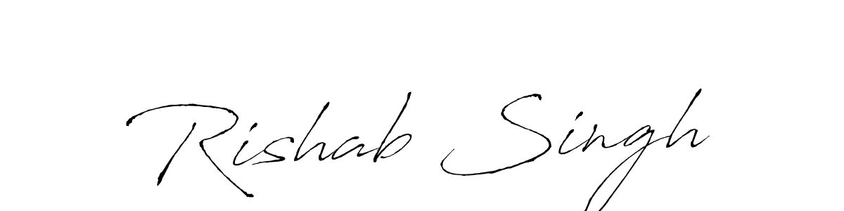 The best way (Antro_Vectra) to make a short signature is to pick only two or three words in your name. The name Rishab Singh include a total of six letters. For converting this name. Rishab Singh signature style 6 images and pictures png