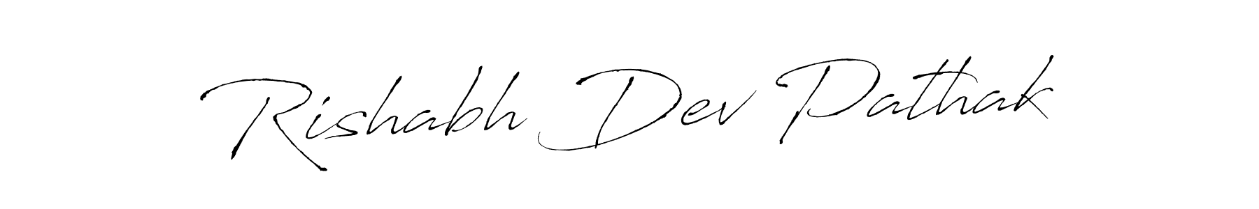 Rishabh Dev Pathak stylish signature style. Best Handwritten Sign (Antro_Vectra) for my name. Handwritten Signature Collection Ideas for my name Rishabh Dev Pathak. Rishabh Dev Pathak signature style 6 images and pictures png