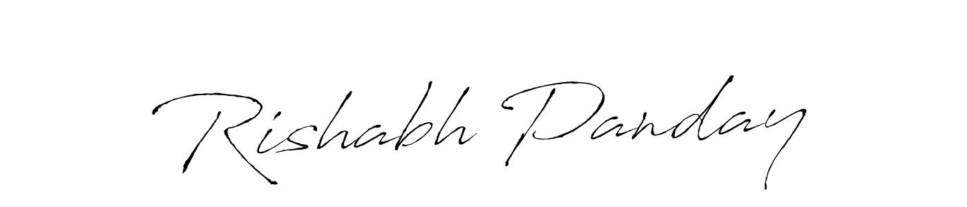 It looks lik you need a new signature style for name Rishabh Panday. Design unique handwritten (Antro_Vectra) signature with our free signature maker in just a few clicks. Rishabh Panday signature style 6 images and pictures png