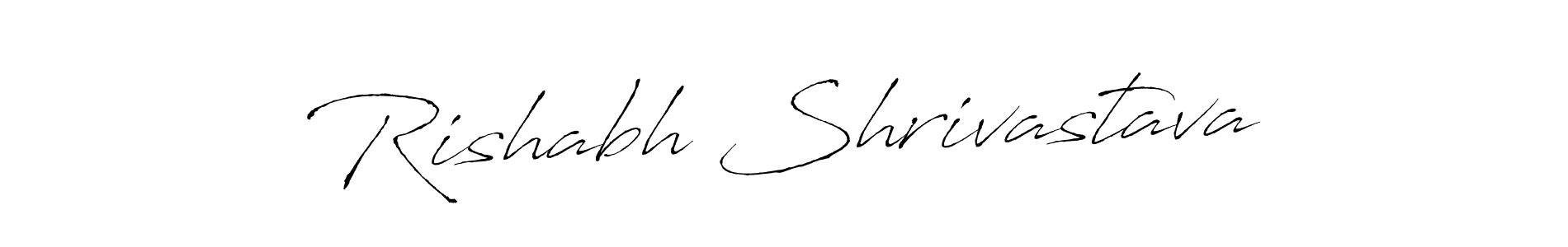 Design your own signature with our free online signature maker. With this signature software, you can create a handwritten (Antro_Vectra) signature for name Rishabh Shrivastava. Rishabh Shrivastava signature style 6 images and pictures png