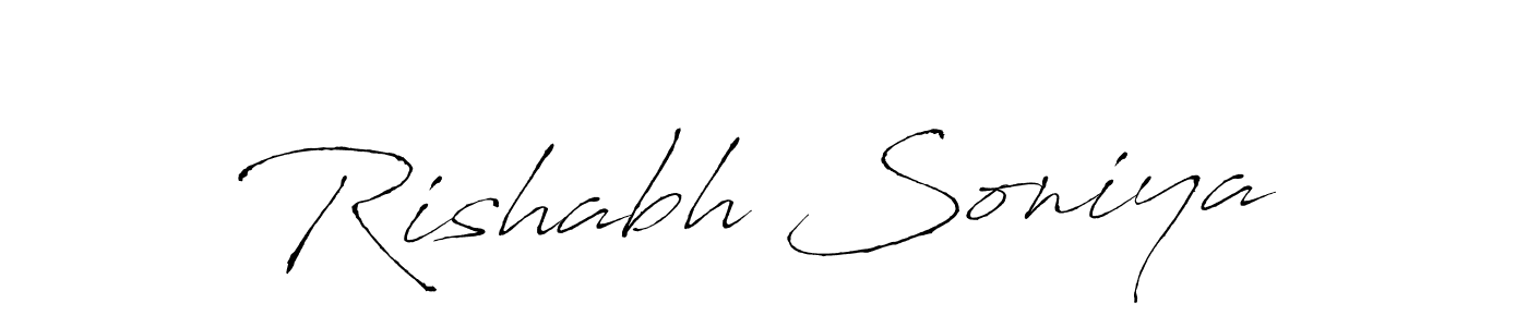 if you are searching for the best signature style for your name Rishabh Soniya. so please give up your signature search. here we have designed multiple signature styles  using Antro_Vectra. Rishabh Soniya signature style 6 images and pictures png