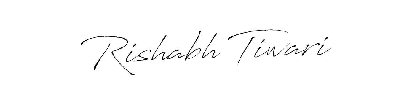 Also we have Rishabh Tiwari name is the best signature style. Create professional handwritten signature collection using Antro_Vectra autograph style. Rishabh Tiwari signature style 6 images and pictures png