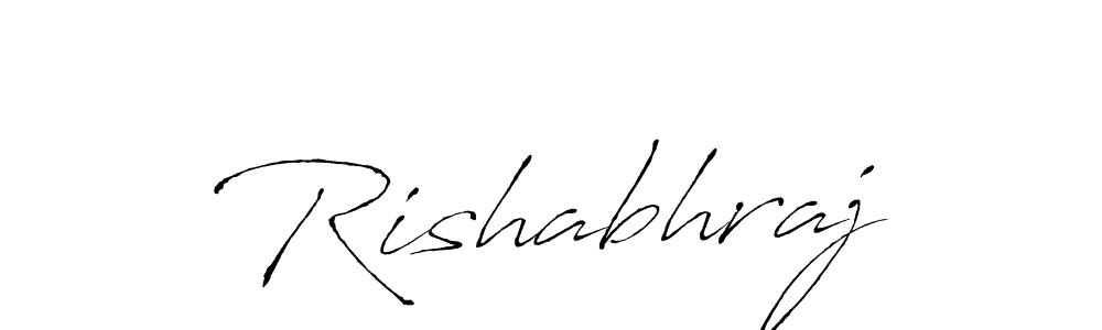 Create a beautiful signature design for name Rishabhraj. With this signature (Antro_Vectra) fonts, you can make a handwritten signature for free. Rishabhraj signature style 6 images and pictures png