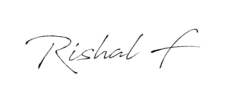 Design your own signature with our free online signature maker. With this signature software, you can create a handwritten (Antro_Vectra) signature for name Rishal F. Rishal F signature style 6 images and pictures png