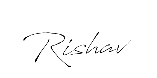 How to make Rishav name signature. Use Antro_Vectra style for creating short signs online. This is the latest handwritten sign. Rishav signature style 6 images and pictures png