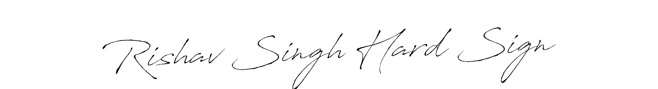 Also You can easily find your signature by using the search form. We will create Rishav Singh Hard Sign name handwritten signature images for you free of cost using Antro_Vectra sign style. Rishav Singh Hard Sign signature style 6 images and pictures png