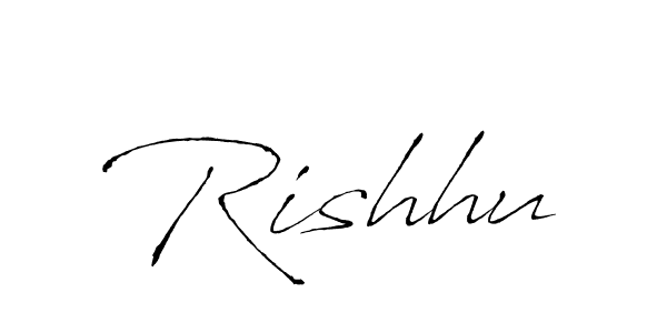 Also You can easily find your signature by using the search form. We will create Rishhu name handwritten signature images for you free of cost using Antro_Vectra sign style. Rishhu signature style 6 images and pictures png