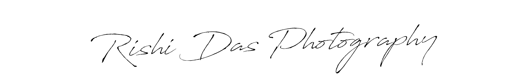 How to make Rishi Das Photography name signature. Use Antro_Vectra style for creating short signs online. This is the latest handwritten sign. Rishi Das Photography signature style 6 images and pictures png