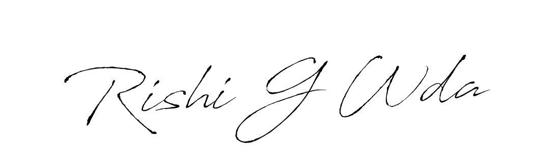 Make a beautiful signature design for name Rishi G Wda. Use this online signature maker to create a handwritten signature for free. Rishi G Wda signature style 6 images and pictures png