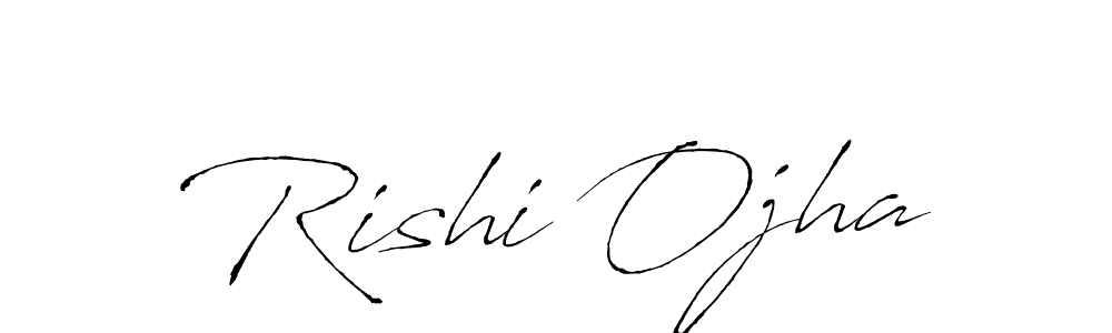 It looks lik you need a new signature style for name Rishi Ojha. Design unique handwritten (Antro_Vectra) signature with our free signature maker in just a few clicks. Rishi Ojha signature style 6 images and pictures png