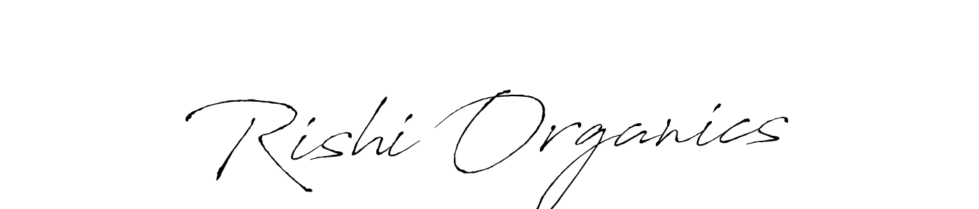 Similarly Antro_Vectra is the best handwritten signature design. Signature creator online .You can use it as an online autograph creator for name Rishi Organics. Rishi Organics signature style 6 images and pictures png