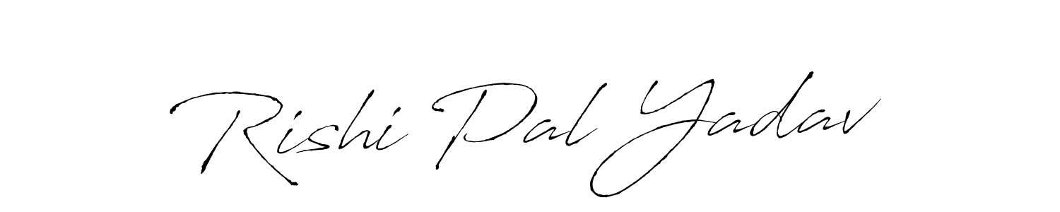 Use a signature maker to create a handwritten signature online. With this signature software, you can design (Antro_Vectra) your own signature for name Rishi Pal Yadav. Rishi Pal Yadav signature style 6 images and pictures png