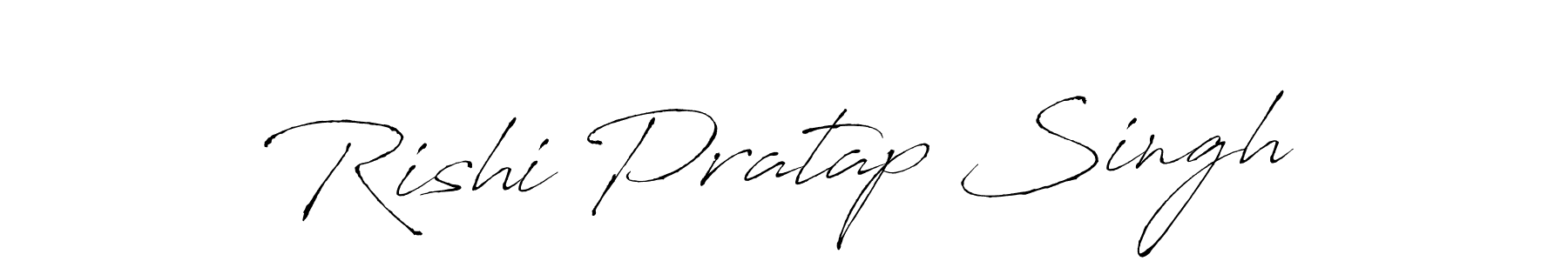 Create a beautiful signature design for name Rishi Pratap Singh. With this signature (Antro_Vectra) fonts, you can make a handwritten signature for free. Rishi Pratap Singh signature style 6 images and pictures png